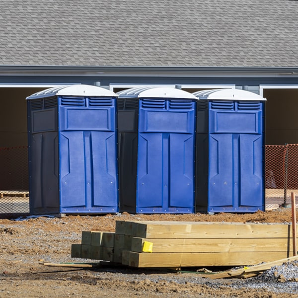 are there any options for portable shower rentals along with the porta potties in State Farm